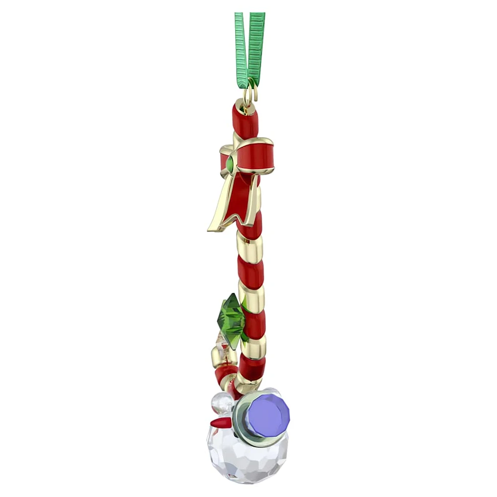 Holiday Cheers Dulcis Candy Cane Ornament by SWAROVSKI