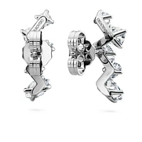 Galaxy ear cuffs, Lab-grown diamonds 1.25 ct tw, Mixed shapes, 14K white gold by SWAROVSKI
