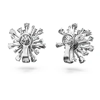 Galaxy stud earrings, Lab-grown diamonds 5.5 ct tw, Mixed shapes, 14K white gold by SWAROVSKI