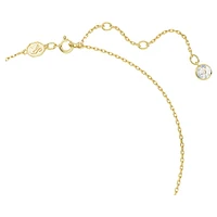 Chroma set, Mixed cuts, Green, Gold-tone plated by SWAROVSKI