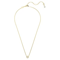 Imber pendant, Round cut, White, Gold-tone plated by SWAROVSKI