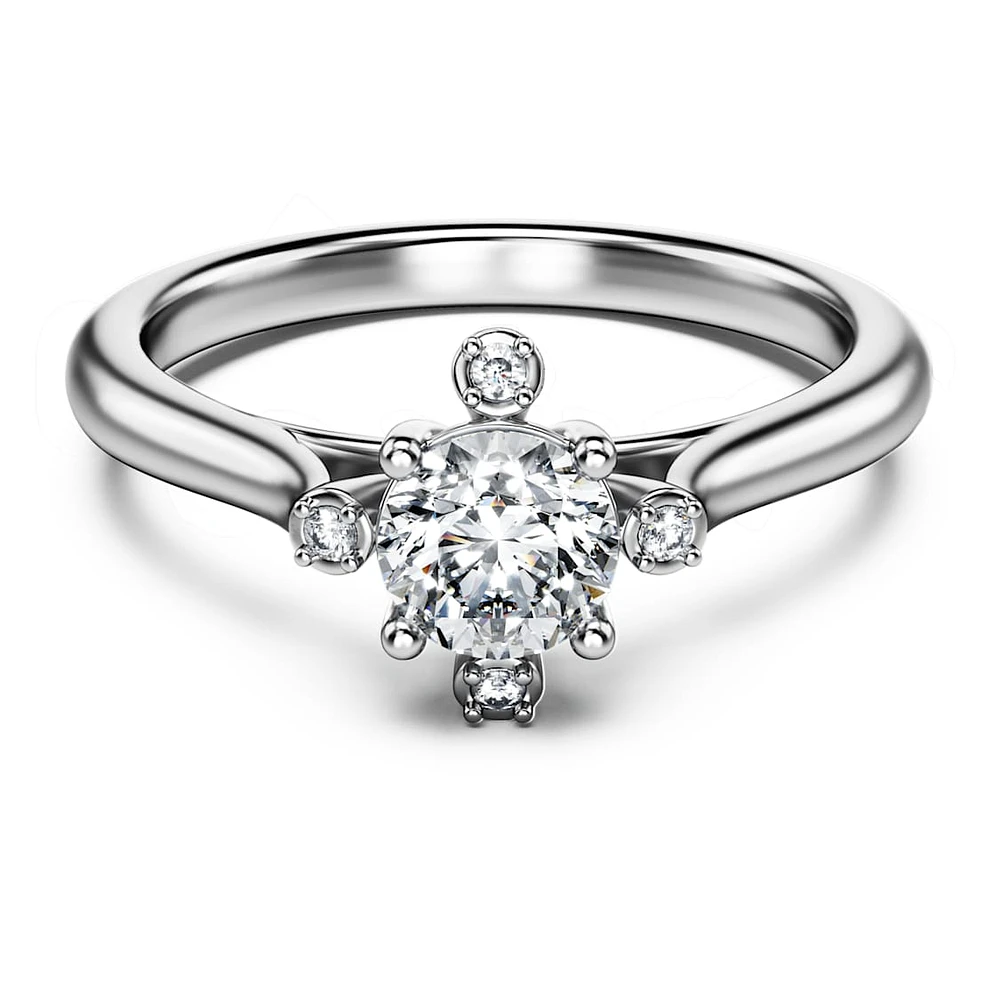 Galaxy ring, Lab-grown diamonds ct tw, Round shape