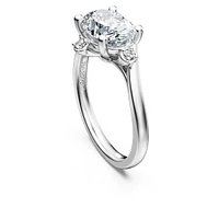 Galaxy ring, Lab-grown diamonds 2.1 ct tw, Mixed shapes, 14K white gold by SWAROVSKI