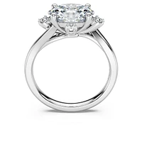Galaxy ring, Lab-grown diamonds 2.1 ct tw, Mixed shapes, 14K white gold by SWAROVSKI
