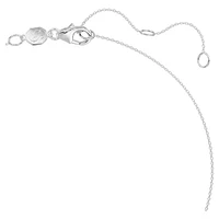 Galaxy pendant, Lab-grown diamonds 1 ct tw, Round shape, 14K white gold by SWAROVSKI