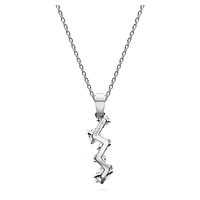 Galaxy pendant, Lab-grown diamonds 0.9 ct tw, Mixed shapes, 14K white gold by SWAROVSKI