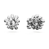 Galaxy stud earrings, Lab-grown diamonds 2.3 ct tw, Round shape, 14K white gold by SWAROVSKI