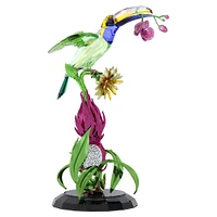 Idyllia Toucan and Dragon Fruit Totem Limited Edition by SWAROVSKI