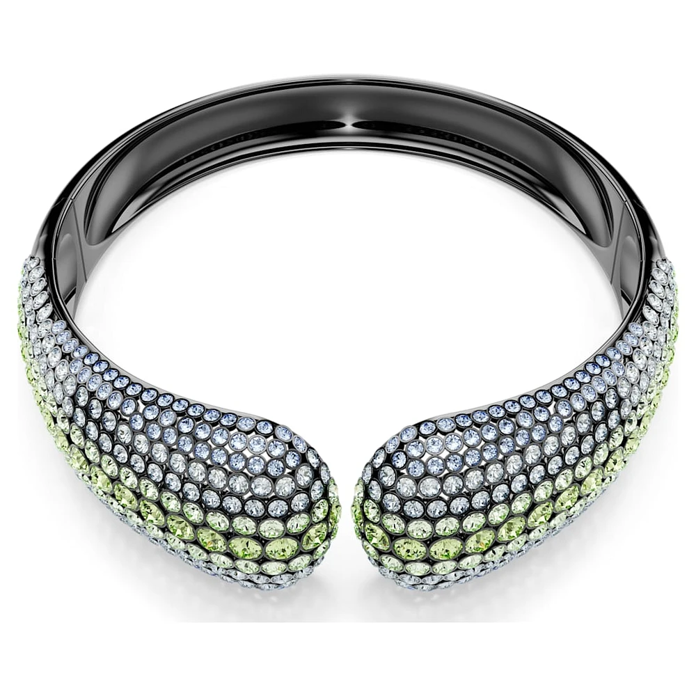 Sublima choker, Round cut, Multicoloured, Ruthenium plated by SWAROVSKI