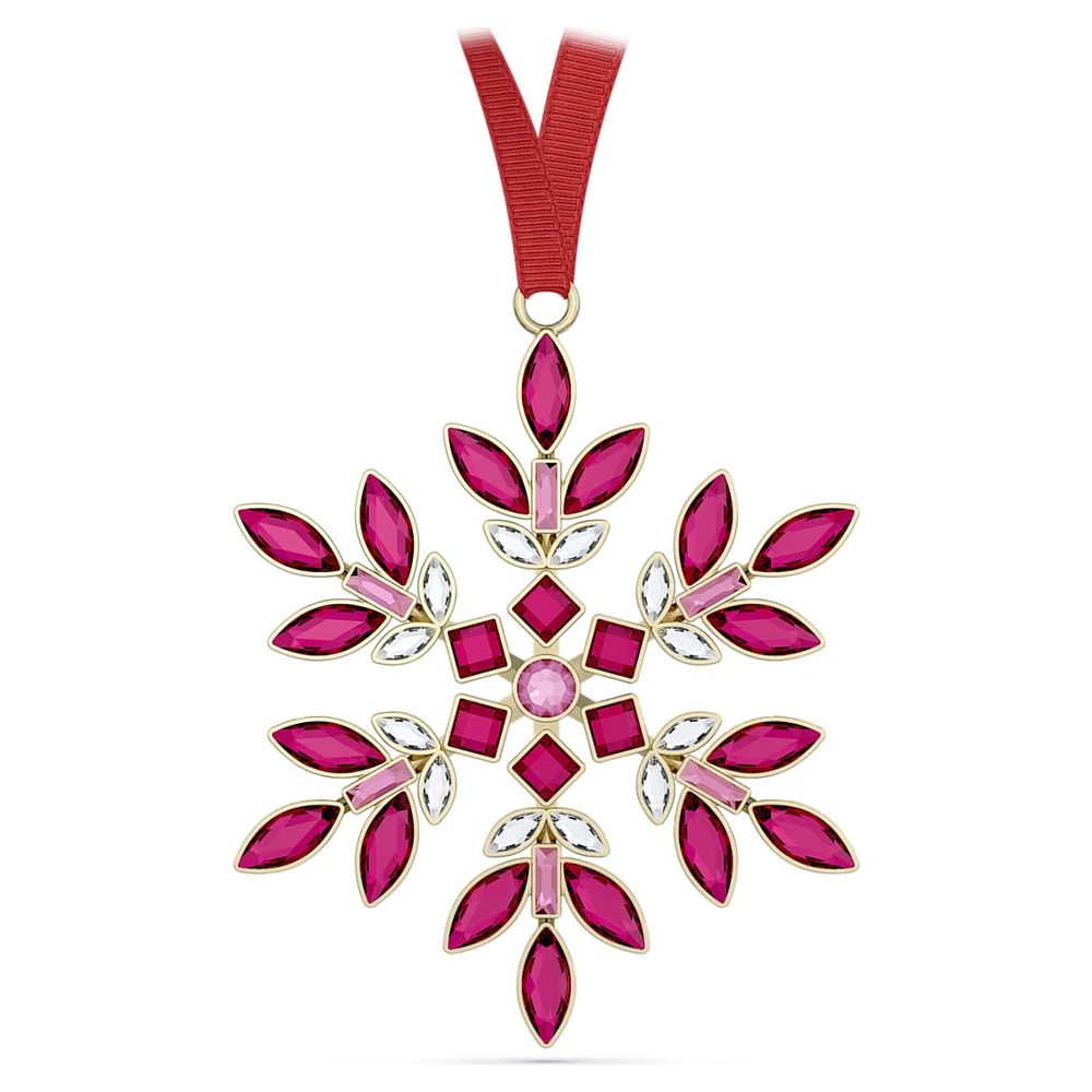 Gema Holiday Ornament, Red by SWAROVSKI