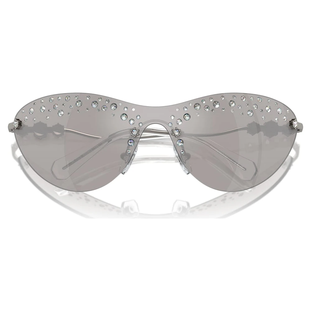 Sunglasses, Mask, Silver Tone by SWAROVSKI