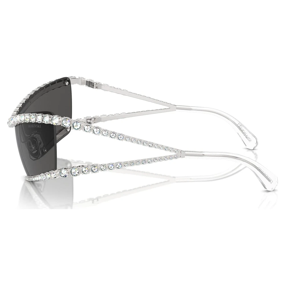 Sunglasses, Mask, Grey by SWAROVSKI