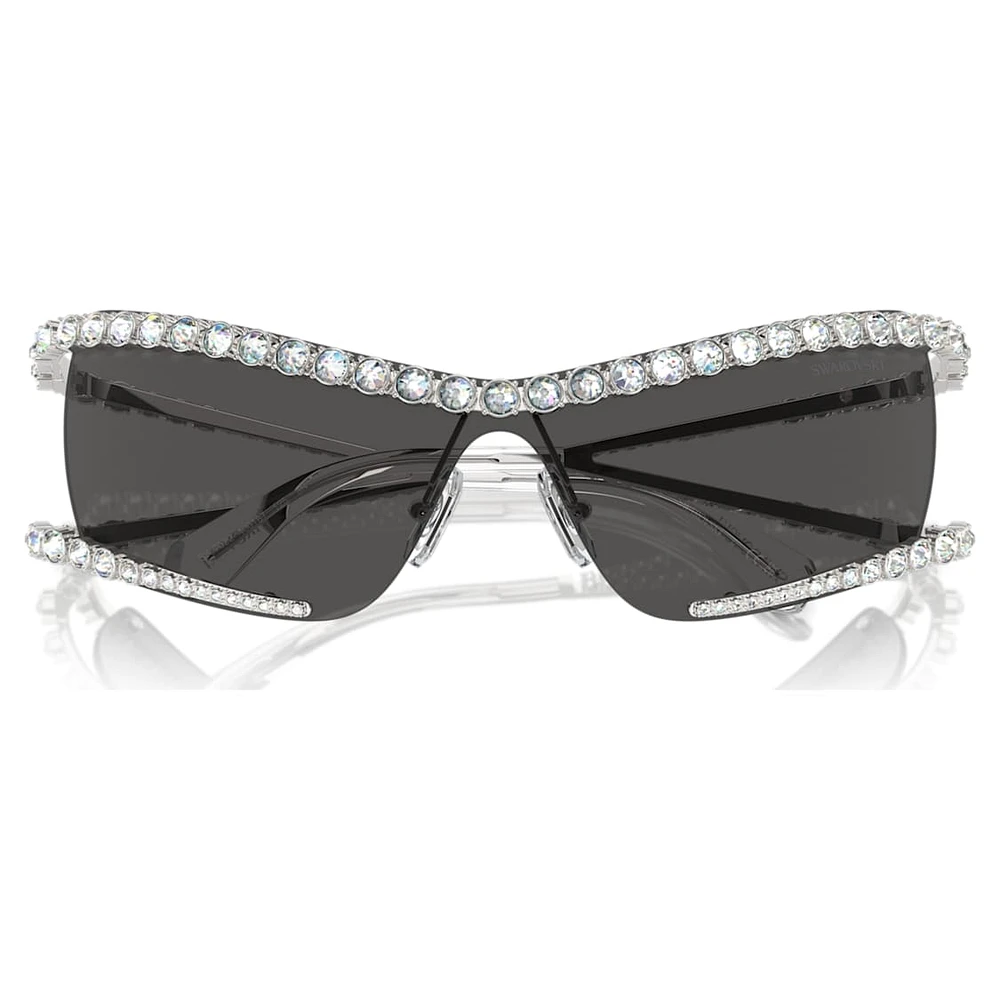 Sunglasses, Mask, Grey by SWAROVSKI