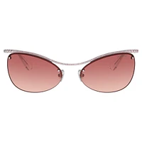 Sunglasses, Oval shape, SK7018, Pink by SWAROVSKI