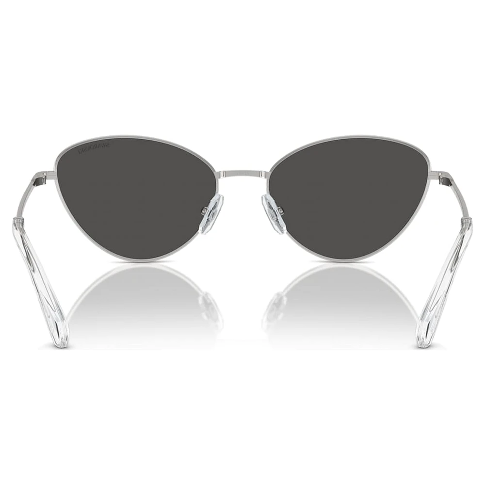 Sunglasses, Cat-Eye shape, SK7014, Black by SWAROVSKI
