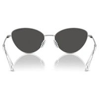 Sunglasses, Cat-Eye shape, SK7014, Black by SWAROVSKI