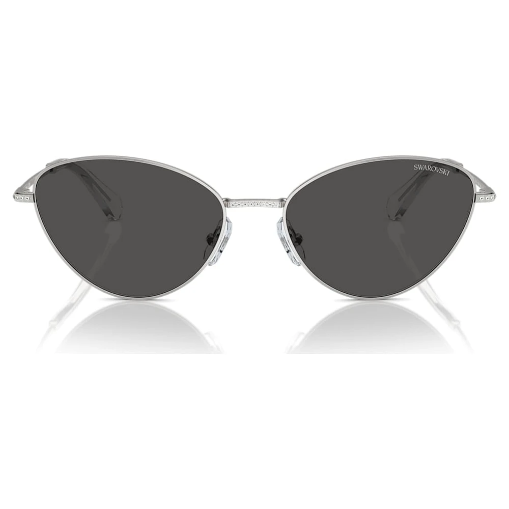 Sunglasses, Cat-Eye shape, SK7014, Black by SWAROVSKI