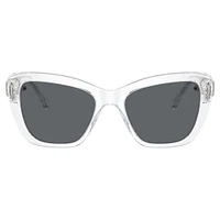 Sunglasses, Square shape, SK6018, White by SWAROVSKI