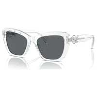 Sunglasses, Square shape, SK6018, White by SWAROVSKI