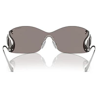 Sunglasses, Mask, Swan, SK7020, Silver Tone by SWAROVSKI
