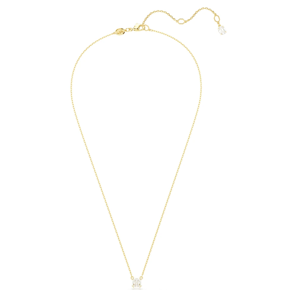 Stilla Attract pendant, Square cut, White
