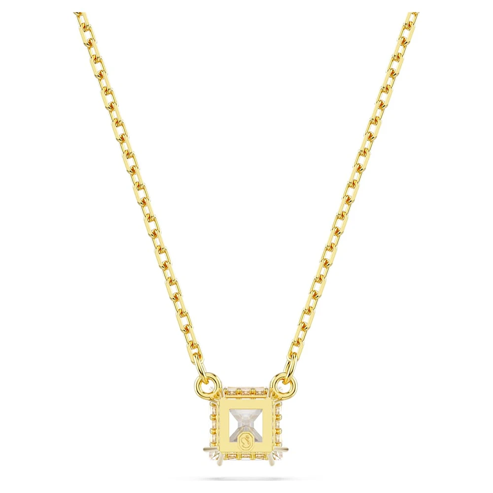 Stilla Attract pendant, Square cut, White