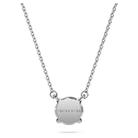 Eternity solitaire pendant, Lab-grown diamonds 1 ct tw, Round shape