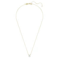 Eternity solitaire pendant, Lab-grown diamonds 1 ct tw, Round shape