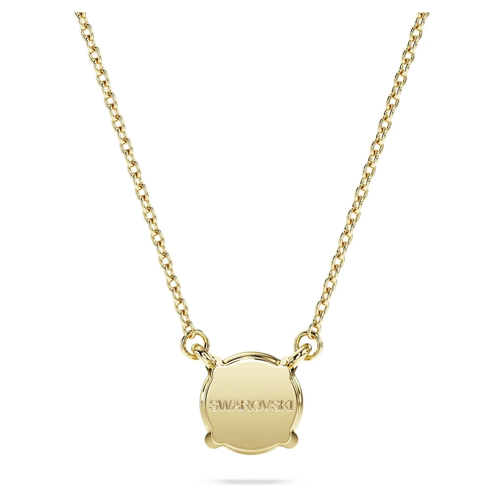 Eternity solitaire pendant, Lab-grown diamonds 1 ct tw, Round shape