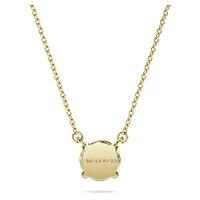 Eternity solitaire pendant, Lab-grown diamonds 1 ct tw, Round shape
