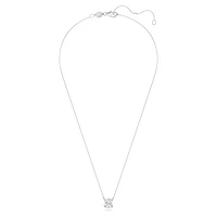 Eternity solitaire pendant, Lab-grown diamonds ct tw, Round shape