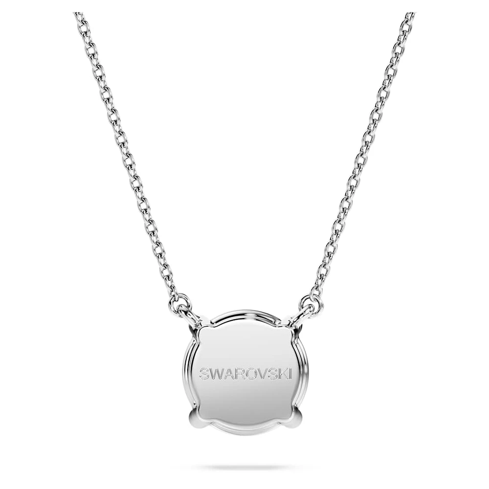 Eternity solitaire pendant, Lab-grown diamonds ct tw, Round shape