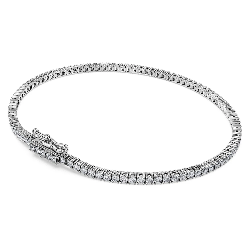 Eternity Tennis bracelet, Lab-grown diamonds ct tw, Round shape