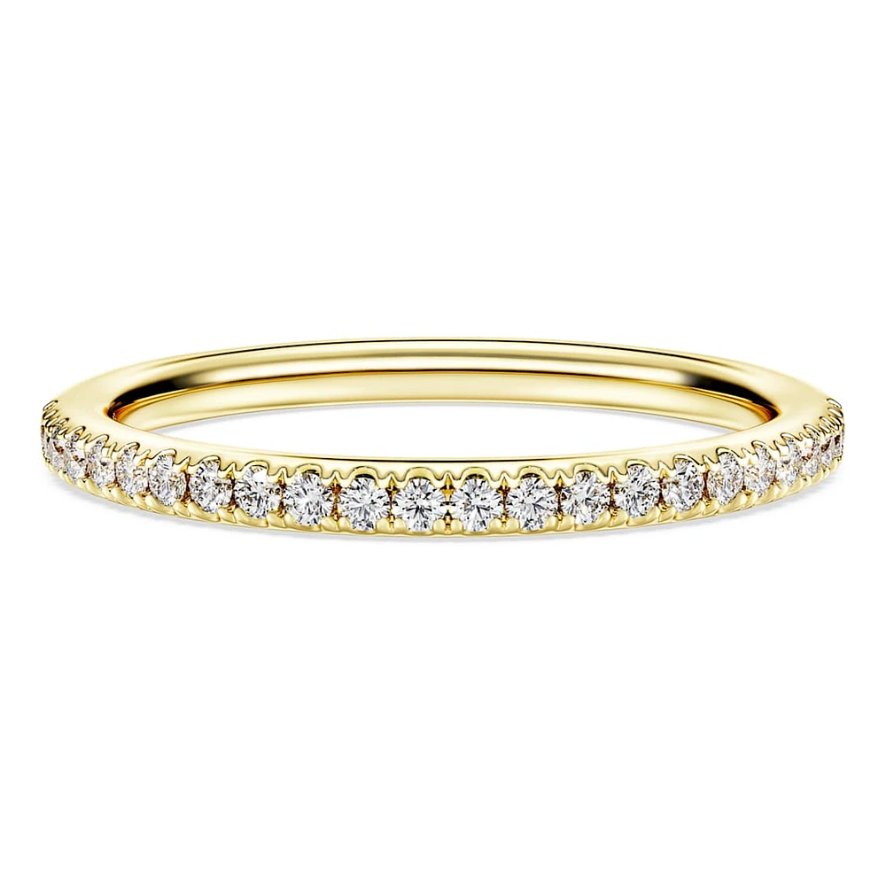 Eternity band ring, Lab-grown diamonds ct tw, Round shape