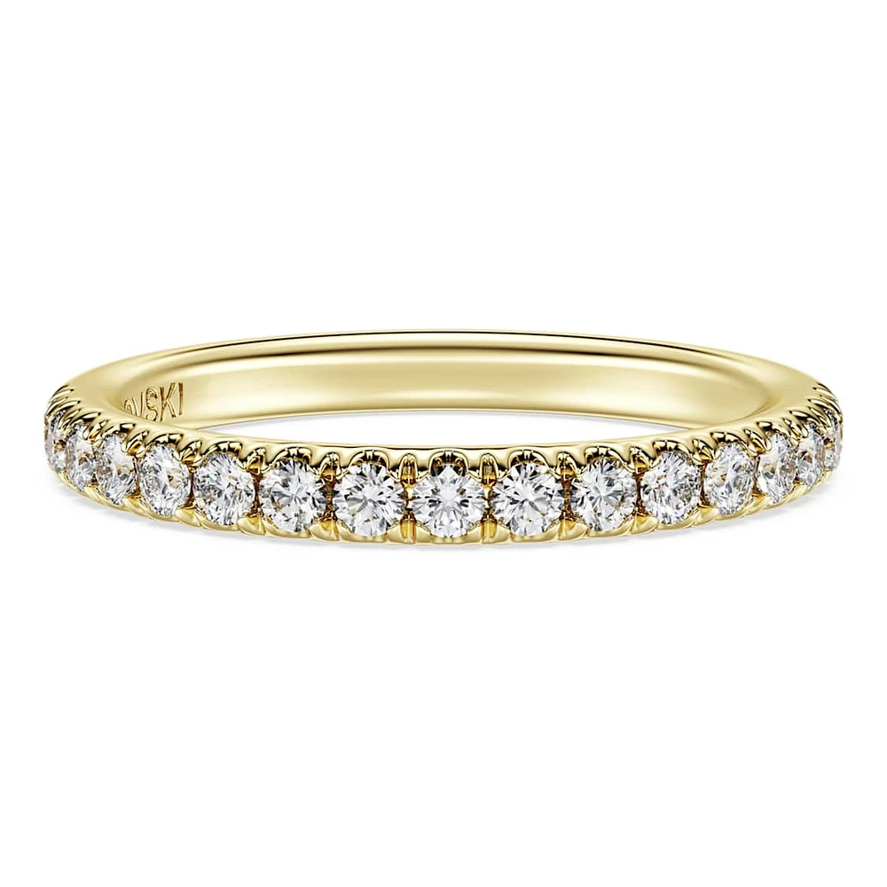 Eternity band ring, Lab-grown diamonds ct tw, Round shape