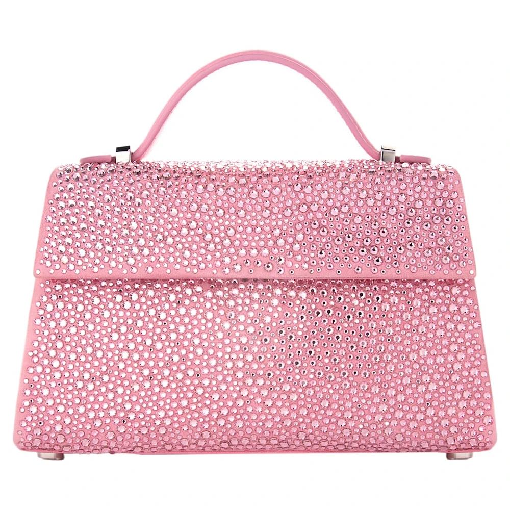 MARINA RAPHAEL Micro Stella bag, Pink by SWAROVSKI