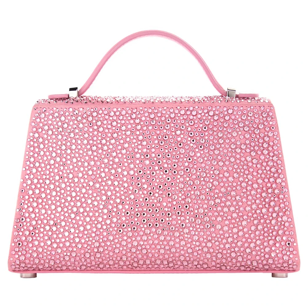 MARINA RAPHAEL Micro Stella bag, Pink by SWAROVSKI