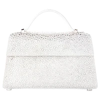 MARINA RAPHAEL Micro Stella bag, White by SWAROVSKI