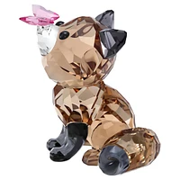 Idyllia Fox and Butterfly by SWAROVSKI