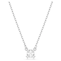 Stilla Attract pendant, Square cut, White