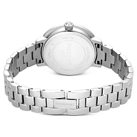 Watch, Swiss Made, Metal bracelet, Silver Tone, Stainless steel by SWAROVSKI