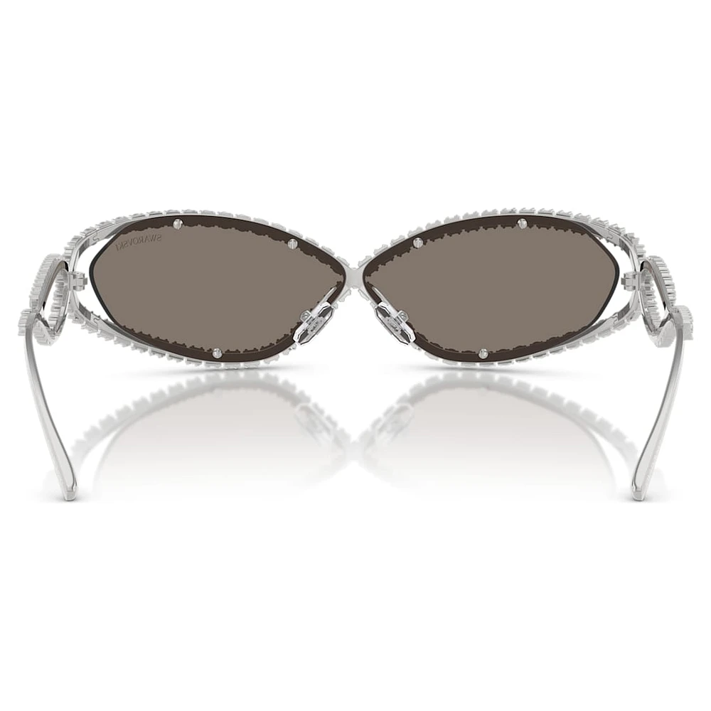 Sunglasses, SK7024, Silver Tone by SWAROVSKI
