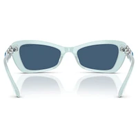 Sunglasses, Butterfly shape, SK6033, Blue by SWAROVSKI