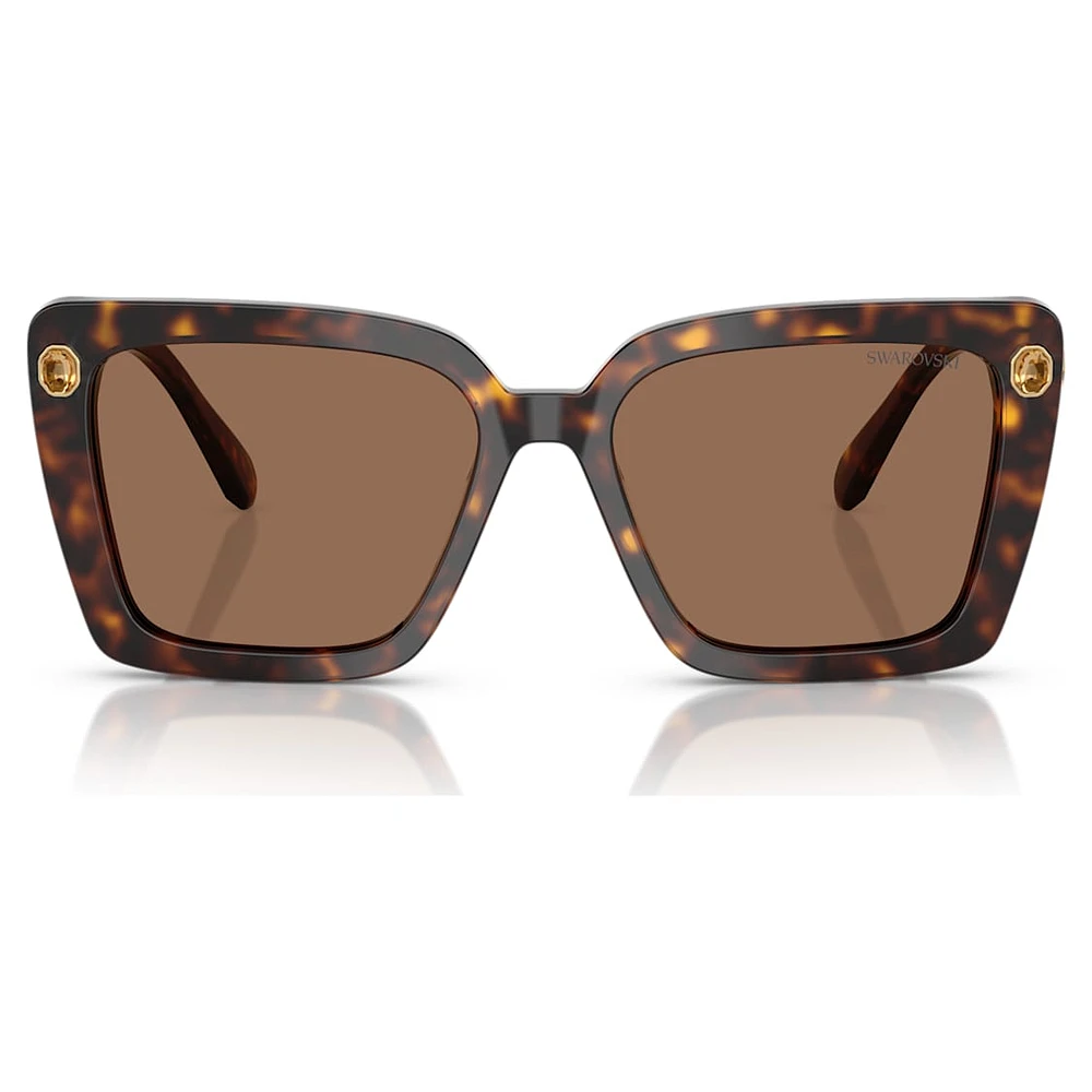 Sunglasses, Square shape, SK6032, Black by SWAROVSKI