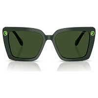 Sunglasses, Square shape, SK6032, Green by SWAROVSKI