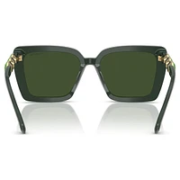 Sunglasses, Square shape, SK6032, Green by SWAROVSKI