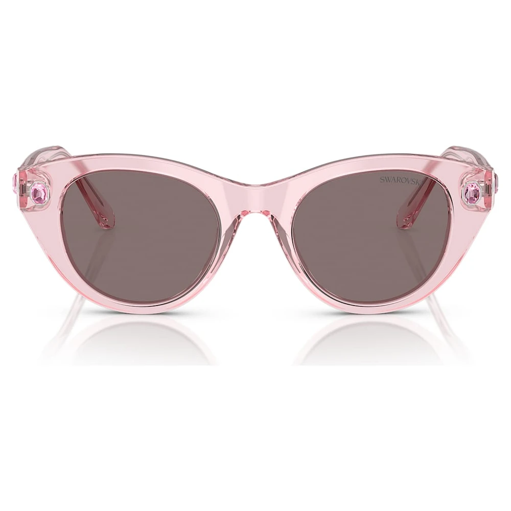Sunglasses, Round shape, SK6025, Pink by SWAROVSKI