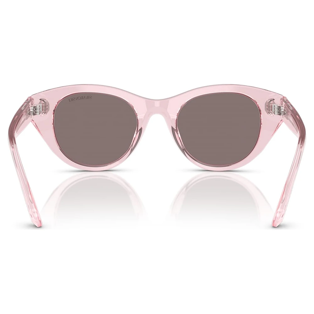 Sunglasses, Round shape, SK6025, Pink by SWAROVSKI