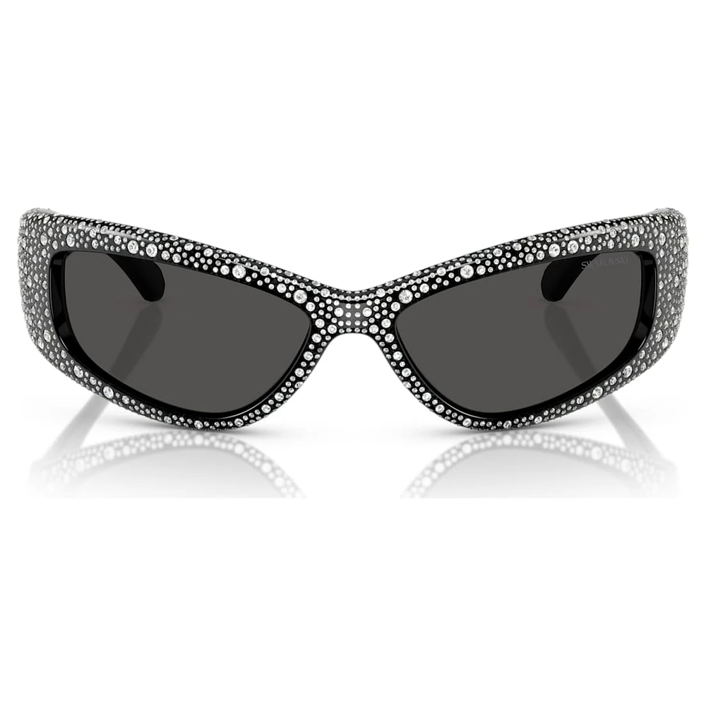 Sunglasses, SK6027, Black by SWAROVSKI