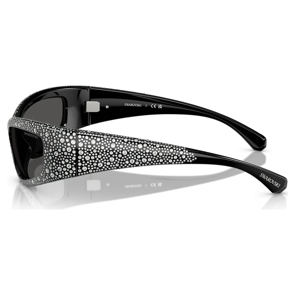 Sunglasses, SK6027, Black by SWAROVSKI